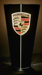 2000's Porsche official dealer illuminated double side sign