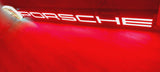 2000s Porsche official dealership LARGE illuminated sign with Porsche shield