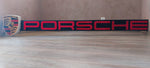 2000s Porsche official dealership LARGE illuminated sign with Porsche shield