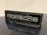 1980s Porsche dealership vintage illuminated sign