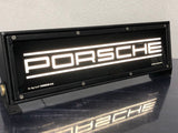 1980s Porsche dealership vintage illuminated sign