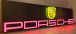 Porsche dealership Very Large illuminated sign