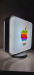 2000s Apple official dealer illuminated double side sign