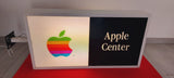 2000s Apple official dealer center illuminated double side sign