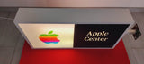 2000s Apple official dealer center illuminated double side sign