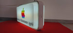 2000s Apple official dealer center illuminated double side sign