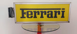 1980s Ferrari official dealer illuminated double side neon sign