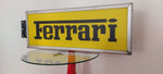 1980s Ferrari official dealer illuminated double side neon sign