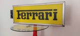 1980s Ferrari official dealer illuminated double side neon sign