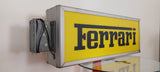 1980s Ferrari official dealer illuminated double side neon sign