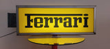 1980s Ferrari official dealer illuminated double side neon sign