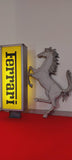 1980s Ferrari official dealer illuminated double side neon sign