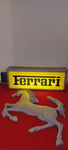 1980s Ferrari official dealer illuminated double side neon sign