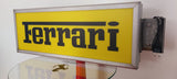 1980s Ferrari official dealer illuminated double side neon sign