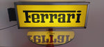 1980s Ferrari official dealer illuminated double side neon sign