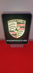 2000s Porsche dealership double face illuminated sign