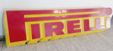 1980s Pirelli official dealer vintage illuminated Very Long sign