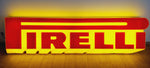 1980s Pirelli official dealer vintage illuminated Very Long sign