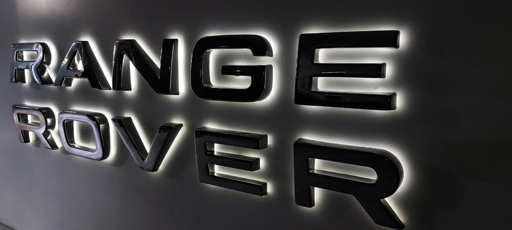 2000s Range Rover Large official dealership illuminated sign – The Sign ...