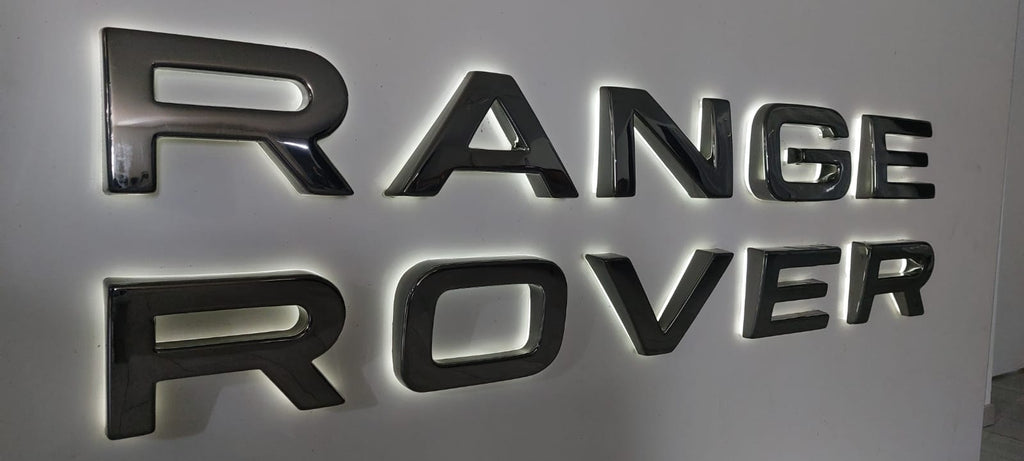2000s Range Rover Large official dealership illuminated sign – The Sign ...