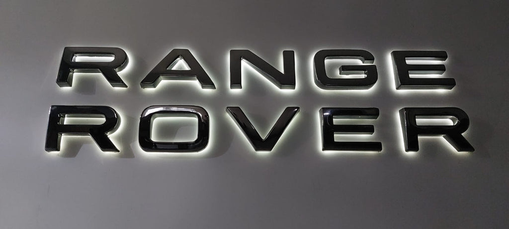 2000s Range Rover Large official dealership illuminated sign – The Sign ...