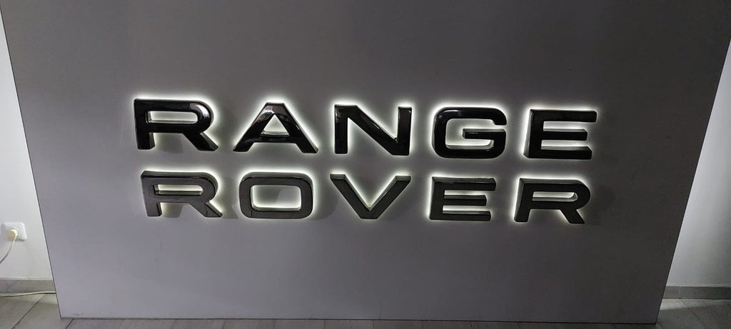 2000s Range Rover Large official dealership illuminated sign – The Sign ...