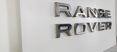 2000s Range Rover Large official dealership illuminated sign – The Sign ...