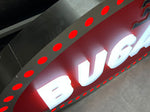 2010 Bugatti official dealership illuminated sign