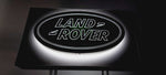 2000s Land Rover official dealership illuminated sign