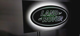 2000s Land Rover official dealership illuminated sign