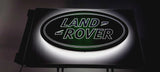 2000s Land Rover official dealership illuminated sign