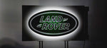 2000s Land Rover official dealership illuminated sign