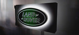 2000s Land Rover official dealership illuminated sign