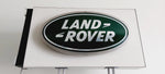 2000s Land Rover official dealership illuminated sign