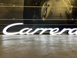 2000 Porsche Carrera official dealership illuminated sign