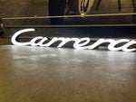 2000 Porsche Carrera official dealership illuminated sign