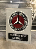 1979 Mercedes-Benz Classic vintage official dealer illuminated sign