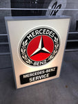 1979 Mercedes-Benz Classic vintage official dealer illuminated sign