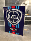 1986 Lancia Martini Racing official dealer illuminated dual side sign