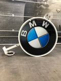 1998 BMW / Alpina official dealership illuminated double side sign