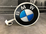 1998 BMW / Alpina official dealership illuminated double side sign