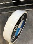 1998 BMW / Alpina official dealership illuminated double side sign