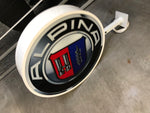 1998 BMW / Alpina official dealership illuminated double side sign