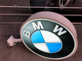 1998 BMW / Alpina official dealership illuminated double side sign