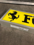 1982 Ferrari official dealer double side illuminated sign