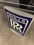 2001 Rolls Royce official illuminated sign