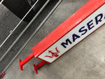 2003 Maserati official dealership illuminated double side sign