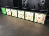 1990s Rolex World Clock official dealer illuminated sign