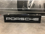 1980s Porsche official dealership illuminated sign