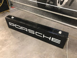 1980s Porsche official dealership illuminated sign